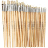 Pennelli Creativ Company Nature Line, misura 1+2+4+8+14+20, l: 27,5-33 cm, l: 5-19 mm, piatti, 64 pezzi 1 scatola