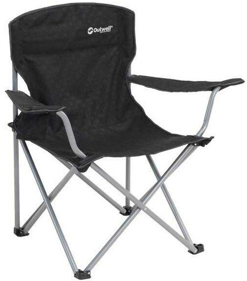 Silla de camping Outwell catamarca plegable negra