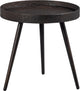 Woood bounds bijzettafel m - metaal - antique goud - 41xø41