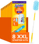 Kit plumero Swiffer xxl original - 8 x (1 mango + 2 recambios)