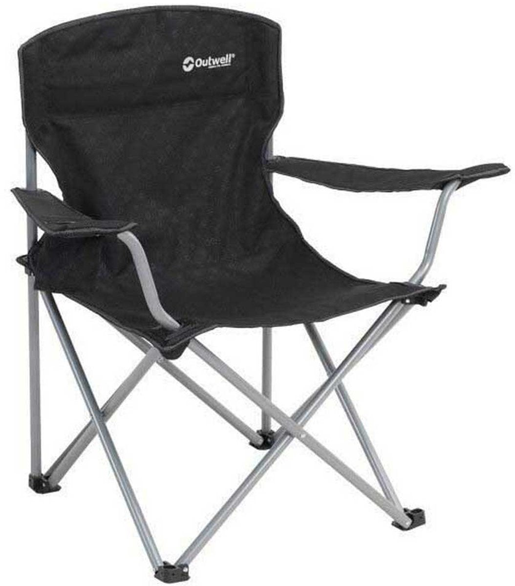 Silla de camping Outwell catamarca plegable negra