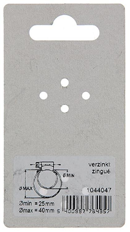 Mack 1044047 - anillo tensor galvanizado (2) 25-40mm | 10 piezas