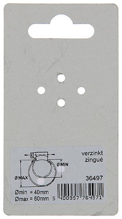 Mack 1044049 - anillo tensor galvanizado (2) 40-60mm | 10 piezas