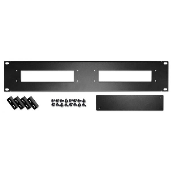 Shuttle PRM01 Placa frontal de soporte de estante, 2u, 19, 1 mm, 483 mm, acero, recubierto de polvo, negro