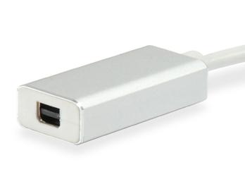 Equipaggia 133457 USB Tipo C Maschio a Mini Displayport Adattatore femmina, 15 cm