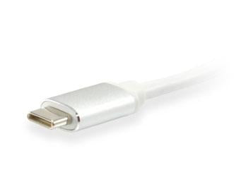 Equipaggia 133458 USB Tipo C maschio a DisplayPort Female Adapter, 15 cm