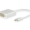 Equipaggiamento equipaggiamento 133451 USB Tipo C maschio a HD15 Adattatore femmina VGA, 15 cm