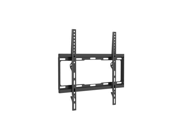 Equipaggiamento equipaggiamento 650310 Staffa di montaggio a parete fissa TV [1x, 40 kg, 3255, 200x200 mm, 400x400 mm, nero]