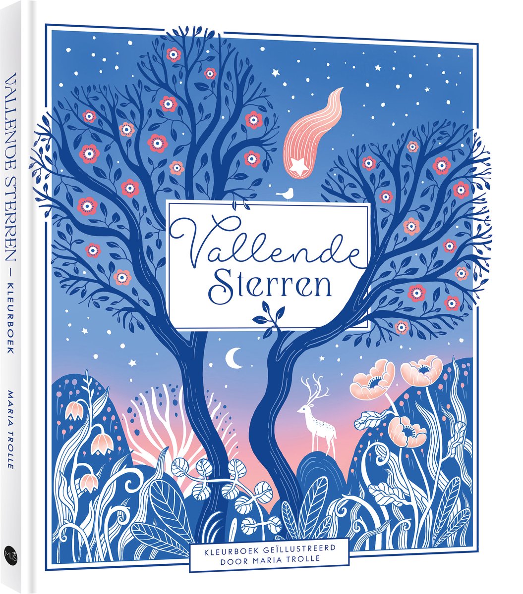 Sparrow stelle cadenti creative - Maria Trolle - libro da colorare per adulti