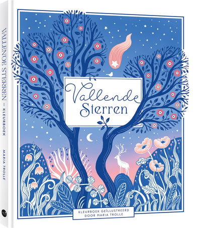 Sparrow creative shooting stars - maria trolle - coloring book for adults