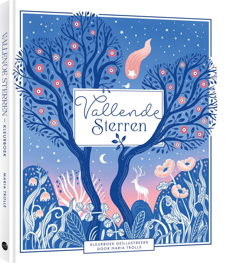 Sparrow stelle cadenti creative - Maria Trolle - libro da colorare per adulti