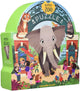 Giornata del puzzle dell'elefante di Crocodile Creek allo zoo -