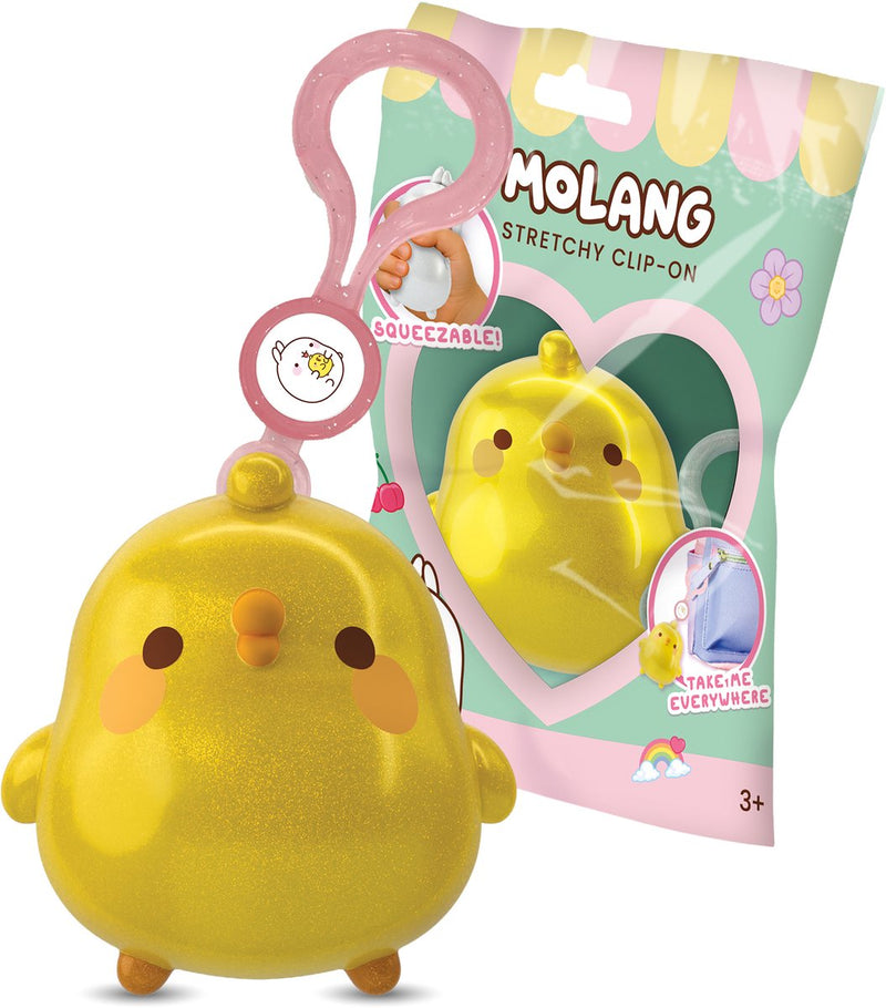 Eolo molang piu piu - portachiavi elastico e comprimibile