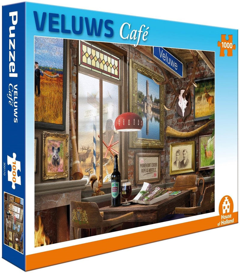 Rompecabezas de la Casa de Holanda - Café Veluws (1000)