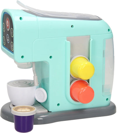 Maché de café de juguete con tazas