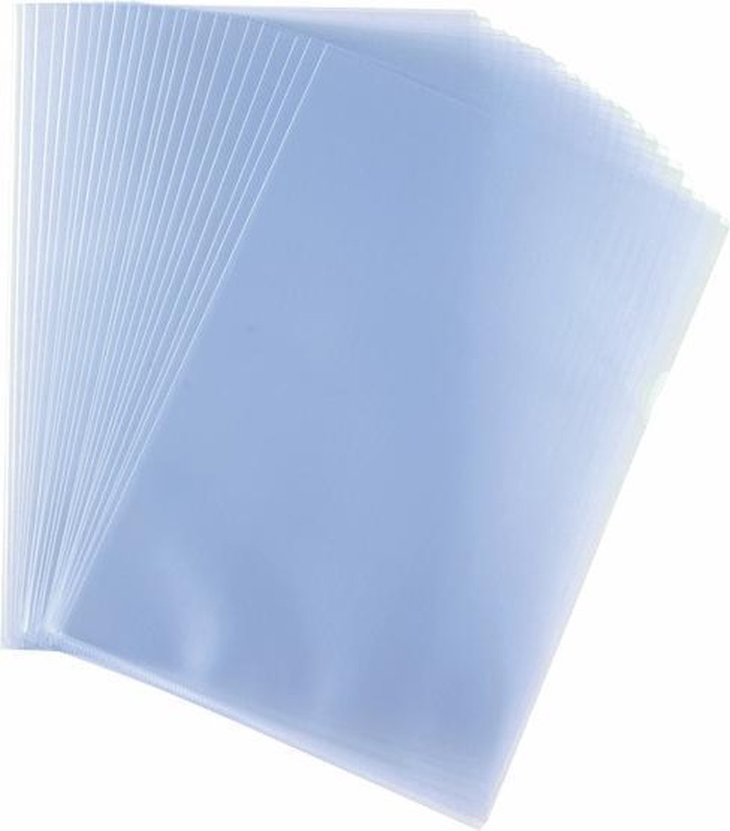 Kangaro l-map - a4 - pp 160 micron - transparant glashelder - 100 stuks