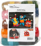 Creativ Company Group set de fieltrado punzonado, varios colores, 1 set