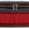 Axa achterlicht juno e6-12v met remlicht 80 mm- rood
