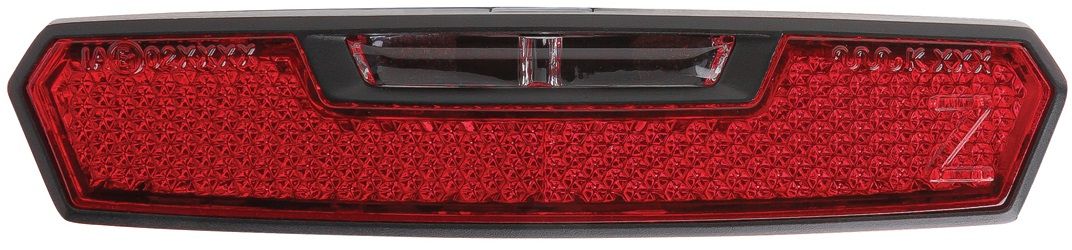 Axa achterlicht juno e6-12v met remlicht 80 mm- rood