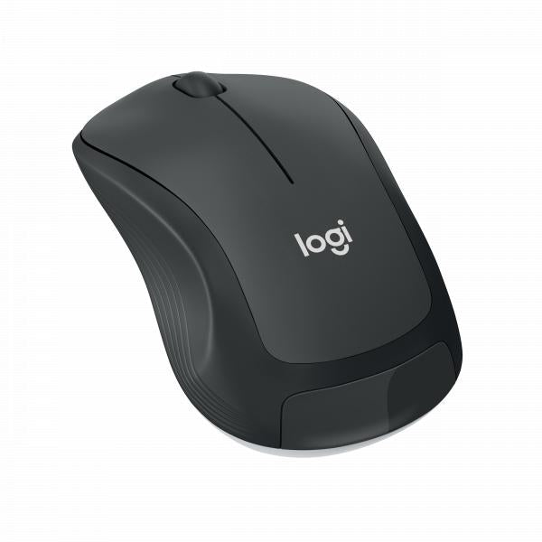 Logitech mk540 advanced - draadloze toetsenbord- en muiscombinatie, desktopset (donkergrijs, eu lay-out (qwerty), 1000 dpi)