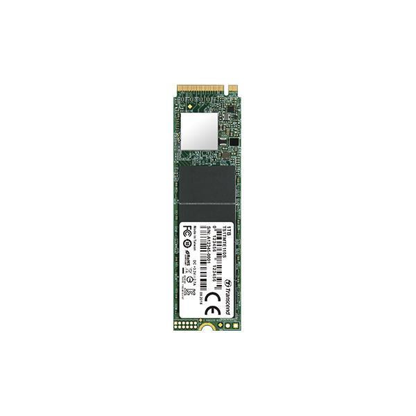 Trascender TS256GMTE110S 110S PCIE SSD, NVME PCIE 3x4, 256GB, 3D NAND, 1500 400 MB S, 90K IOPS