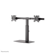 Neomounts fpma-d865dblack flatscreen bureausteun, 2x 10-27 , 12 kg, 35 - 46cm, 75x75 100x - afbeelding 2