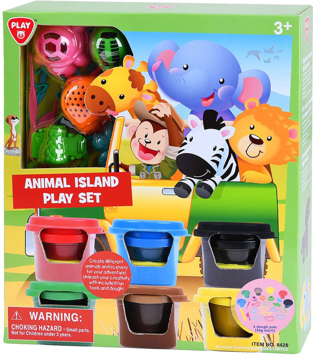 Gioca a Dieren Island Kleiset. 6 pentole di argilla