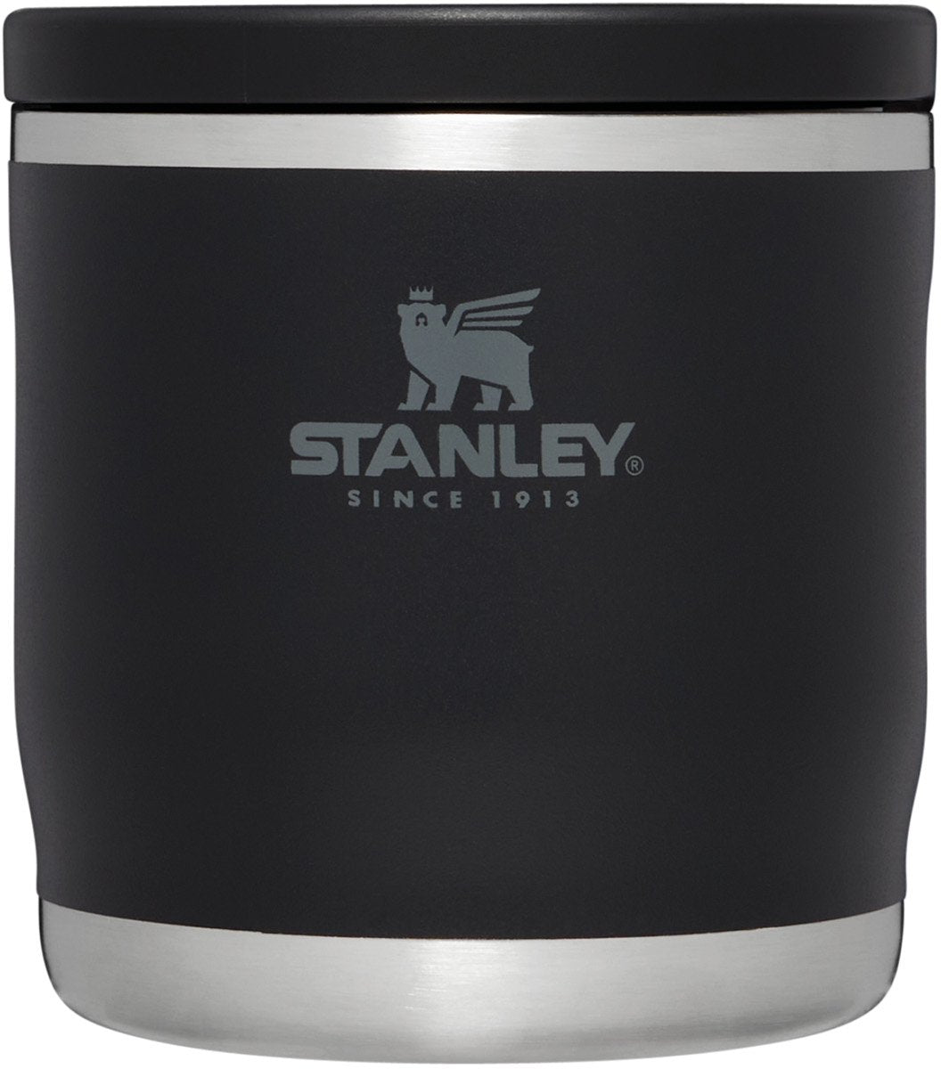 Stanley adventure to-go thermos lunchbox 350 ml - 4 uur warm - 4 uur koud - lekvrije voedselcontainer - eenvoudig vullen en reinigen - bpa-vrij - black
