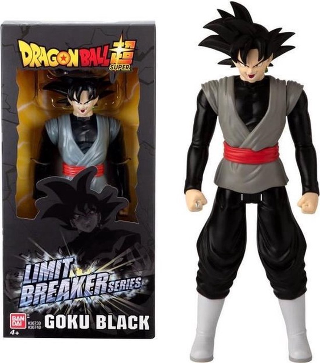 Bandai - dragon ball - giant limit breaker figuur - goku zwart - 36740