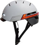 Livall bh51m neo gris grande - casco de bicicleta (inteligente) - función SOS - intermitentes LED - iluminación inteligente
