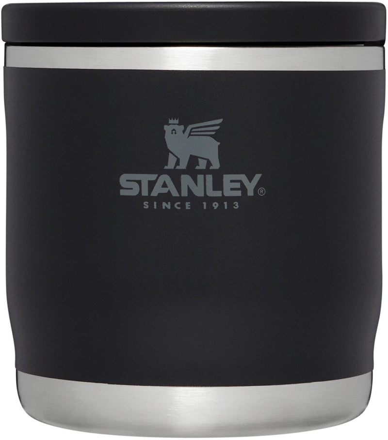 Fiambrera termo Stanley Adventure To-Go 350 ml - 4 horas caliente - 4 horas frío - Recipiente para alimentos a prueba de fugas - Fácil llenado y limpieza - Sin BPA - Negro