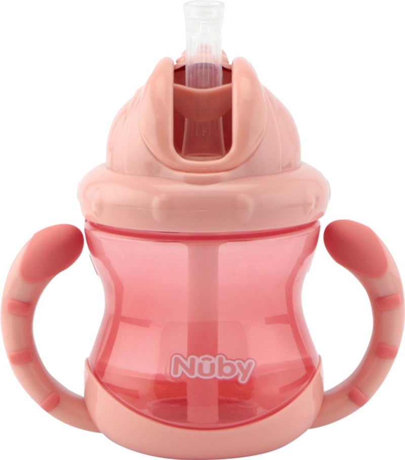 Nûby nuby vaso flip-it - 240 ml - rosa