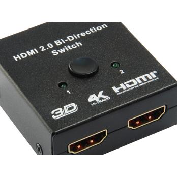 Equipaggia 332723 switch di bi-direzione HDMI