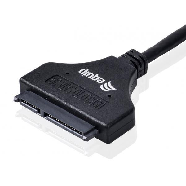 Equipaggiare 133471 USB3.0 all'adattatore SATA, maschio maschio, 0,5 m, nero