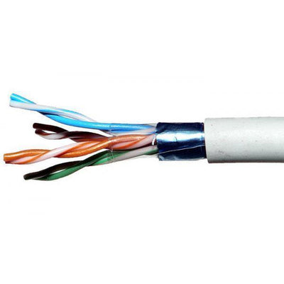 Adj 310-00067 Cable de red, RJ45, FTP, CAT. 6, blindado, 10m, gris