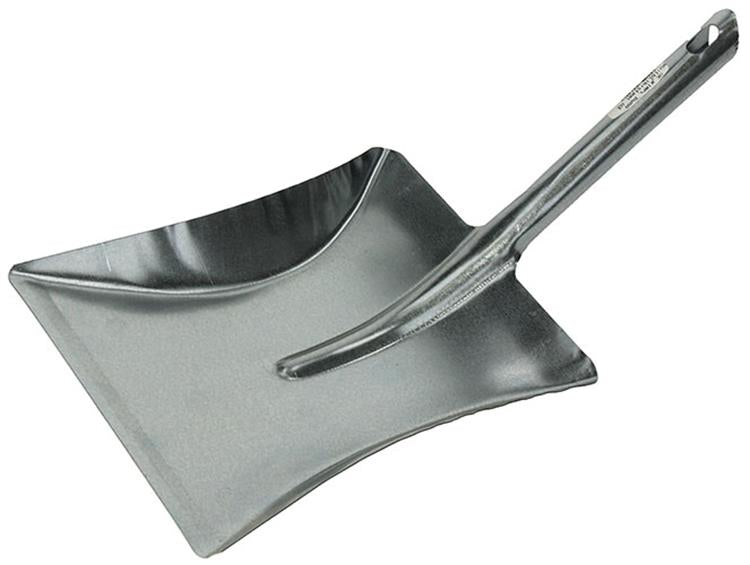1001325 - recogedor galvanizado + mango | 10 piezas