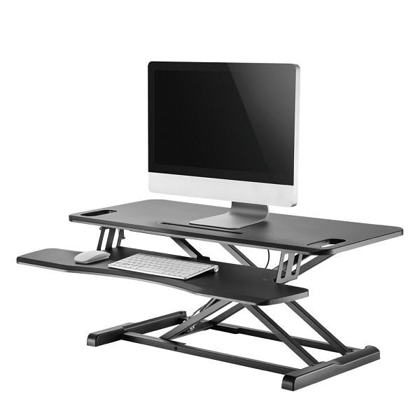 Neomounts Neomounts NS-WS300Black Sit-Stand Desktop Workstation, 17 kg, 11 51 cm, negro
