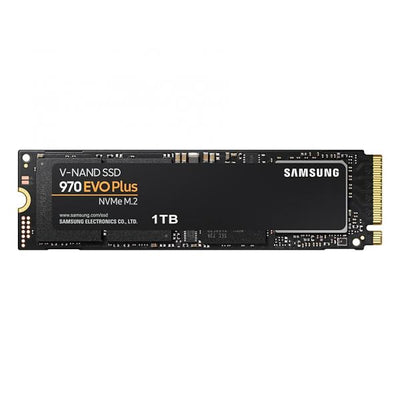 Samsung MZ-V7S1T0BW 970 EVO Plus SSD, 1 TB, M.2 NVME, V-Nand MLC, 3500 3300 MB S, 6000000 IOPS