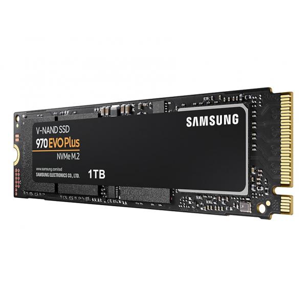 Samsung MZ-V7S1T0BW 970 EVO Plus SSD, 1 TB, M.2 NVME, V-Nand MLC, 3500 3300 MB S, 6000000 IOPS
