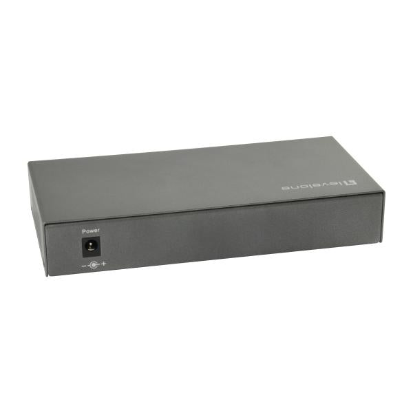 ABI Levelone GEP-0823 Gigabit Poe Switch a 8 porte, 802.3at AF Poe, 120W