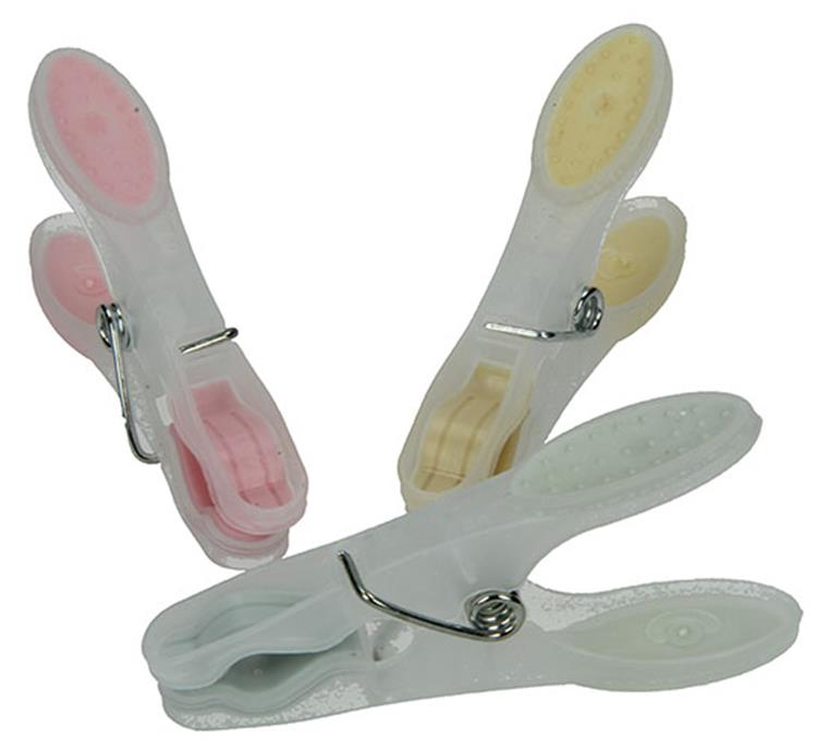 Moerman 1003413 - pinzas para la ropa soft grip 24 piezas | 12 piezas