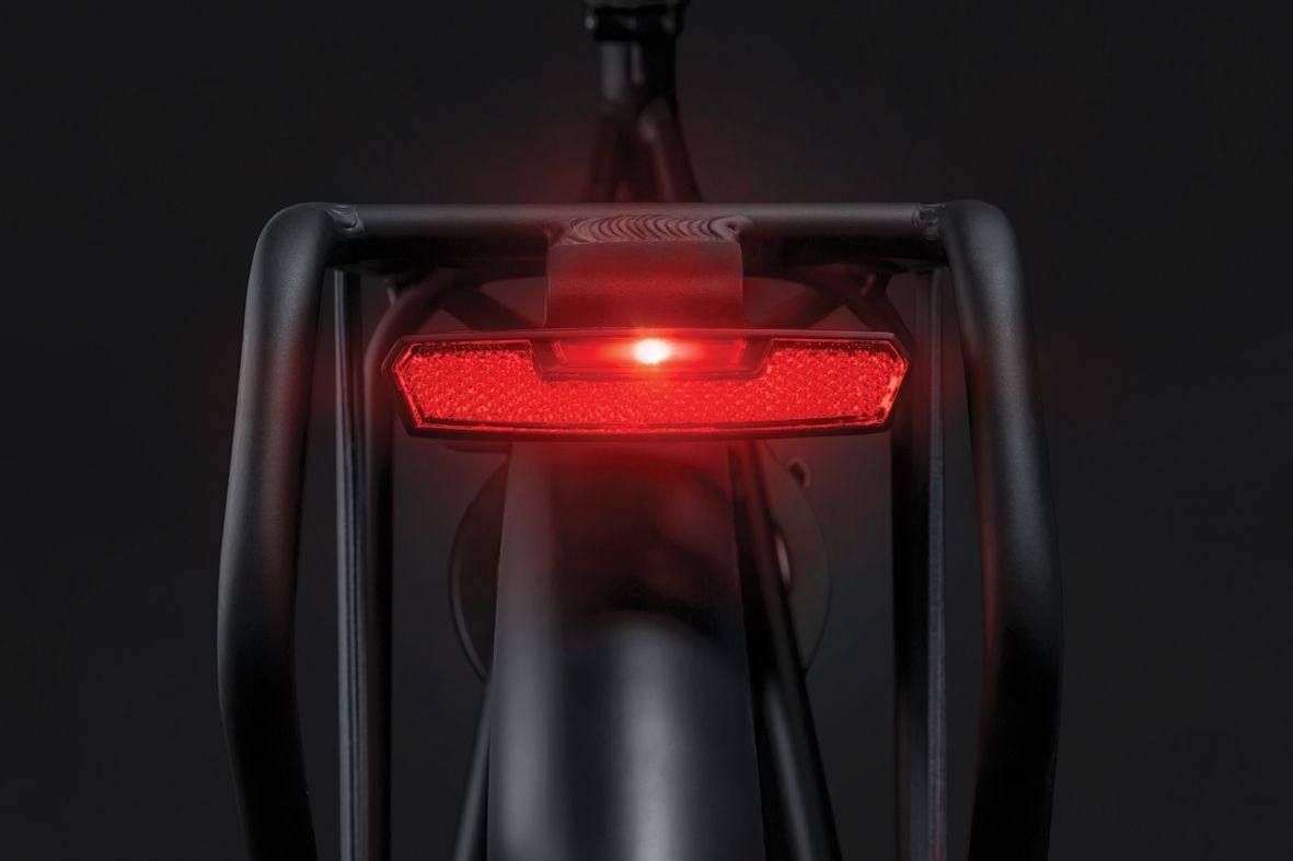 Axa led achterlicht reflector juno-b 80mm batterij blister