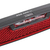 Axa led achterlicht reflector juno-b 80mm batterij blister