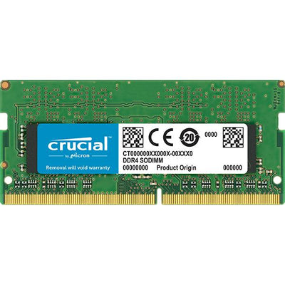 Crucial crucial CT8G4SFS824A SO DIMM crucial, 8GB, DDR4, 2400MHz, CL17, Single-Ransed, Lonfining, 1.2V