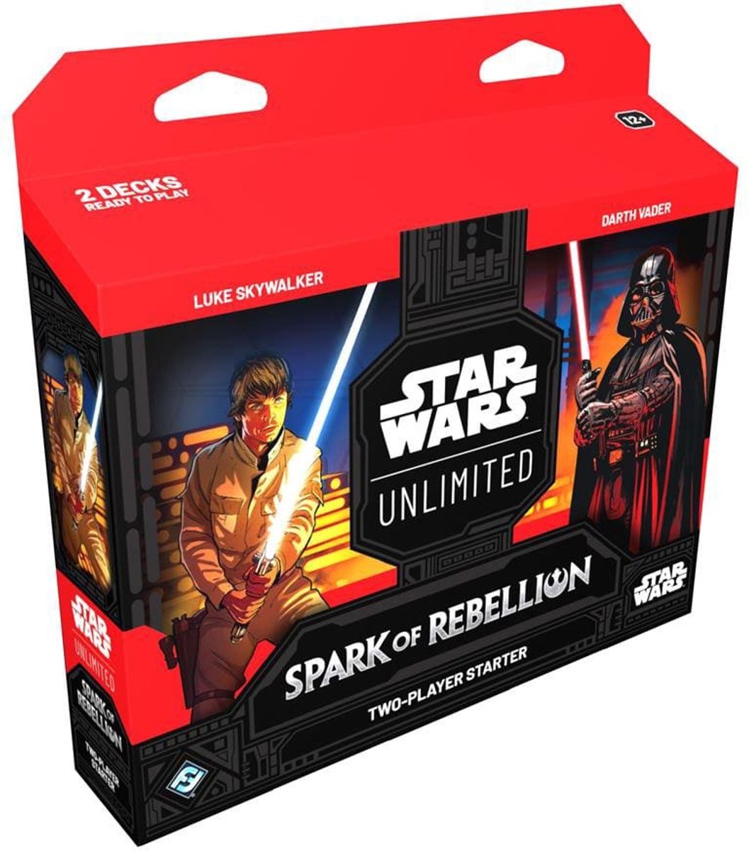 Star wars unlimited spark of rebellion 2-player starter pack