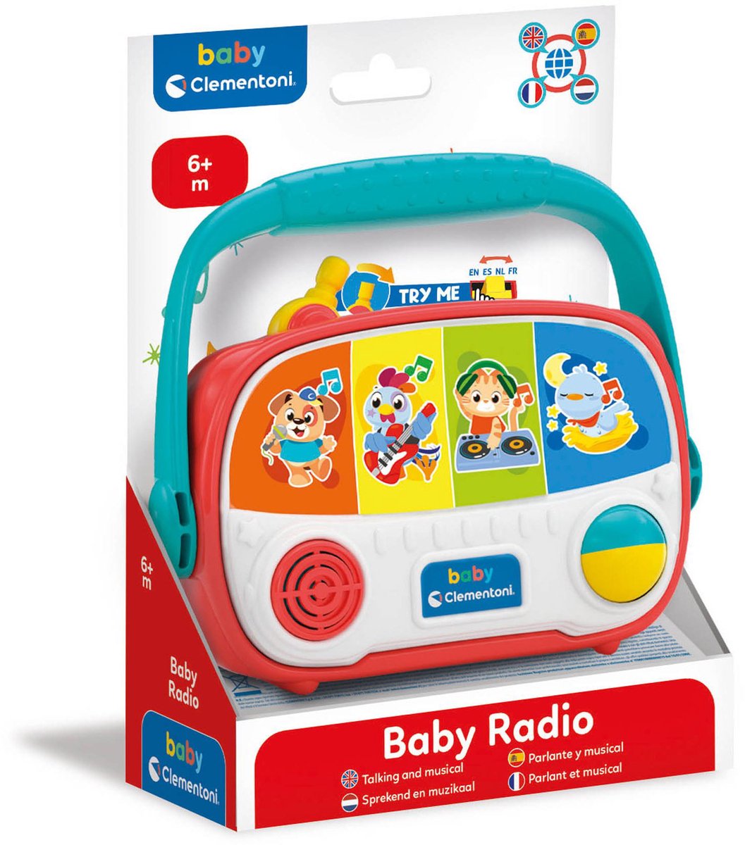 Clementoni Baby Speaking and Musical Radio
