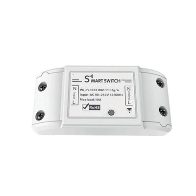Wox Wox R4967 Interruttore WiFi alimentato da Tuya, 10A, 2300W, 100-240VAC 50-60Hz, Wi-Fi