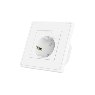Wox Wox R4054 Calco incorporato alimentato da Tuya, 16A, 3680W, Wi-Fi, White