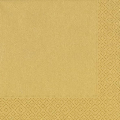 Tovaglioli Duni 33x33 cm oro