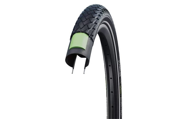 Schwalbe voorvork 28x1.25 green marathon